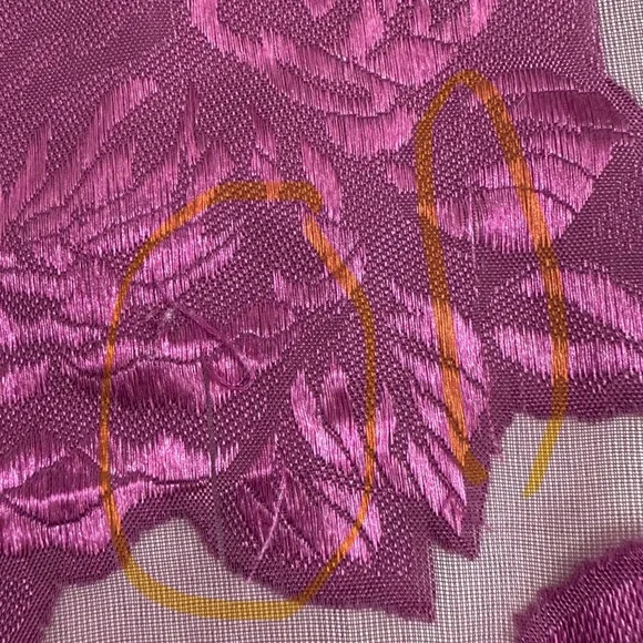 Victoria’s Secret Vintage Gold Tag Lingerie Sleepwear Patterned Classic Sz Small - Picture 9 of 11